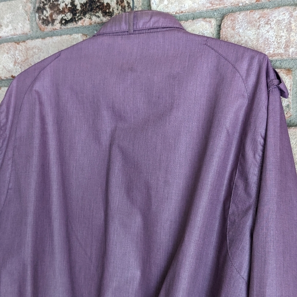💜 JJ's San Francisco Vintage Purple Windbreaker / Bomber L - Picture 7 of 9